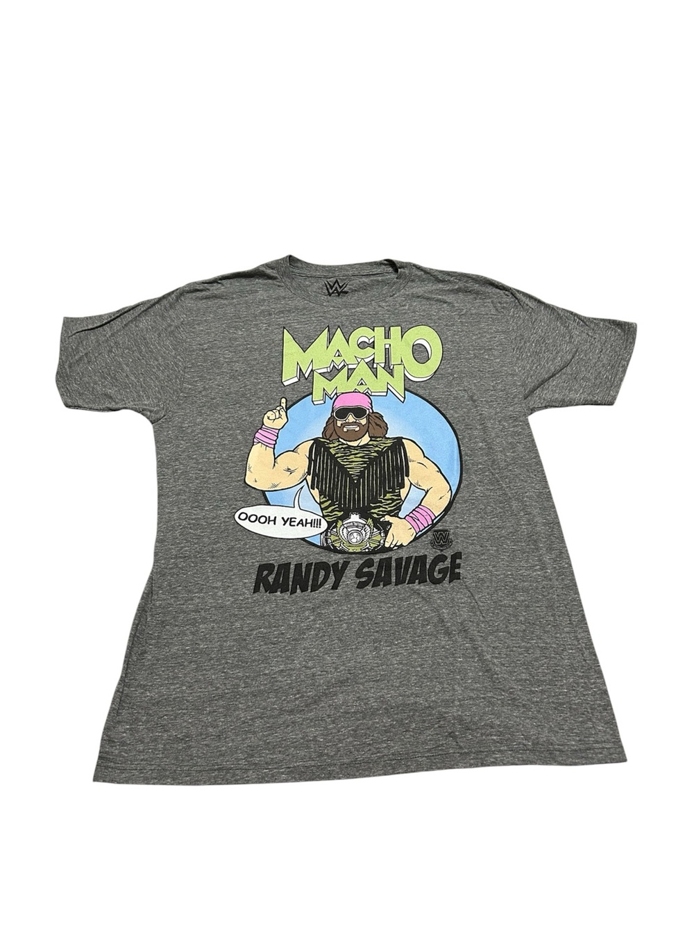 Men’s Large WWE Macho Man Randy Savage Wrestling T-Shirt